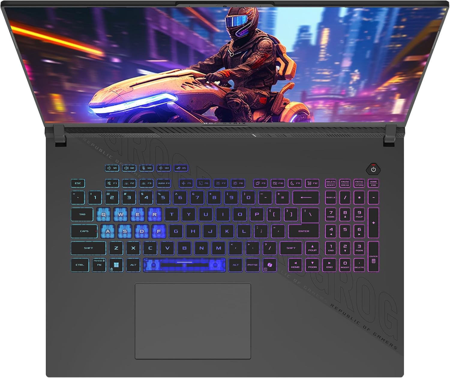 ASUS ROG Strix G18 Gaming Laptop, AMD Ryzen 9-9955HX, 64 GB DDR5 RAM, 4 TB PCIe SSD